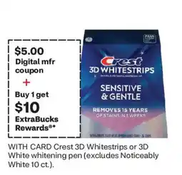 CVS Crest 3D Whitestrips offer