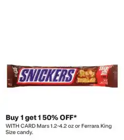CVS Mars or Ferrara King Size candy offer