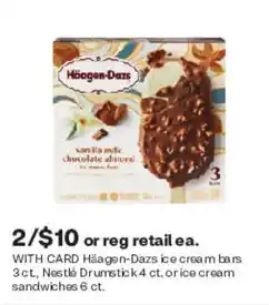 CVS Haagen-Dazs ice cream bars offer