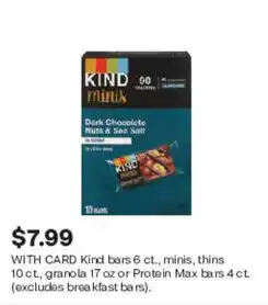 CVS Kind minis offer