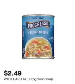 CVS Progresso chicken noodle soup offer