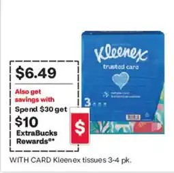 CVS Kleenex tissues offer