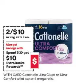 CVS Cottonelle Ultra Comfort toilet paper offer
