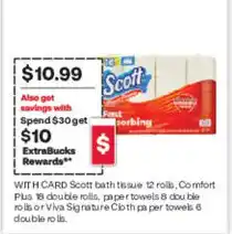 CVS Scott bath tissue offer