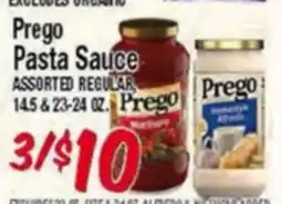 Western Beef Prego Pasta Sauce offer