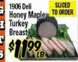 Western Beef 1906 Deli Honey Maple Turkey Breast offer
