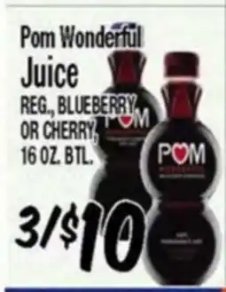 Western Beef Pom Wonderful Juice offer