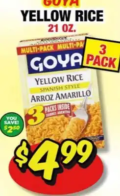 Western Beef GOYA YELLOW RICE offer