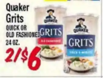 Western Beef Quaker Grits offer