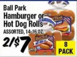 Western Beef Ball Park Hamburger or Hot Dog Rolls offer