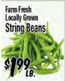 Western Beef Farm Fresh Locally Grown String Beans offer