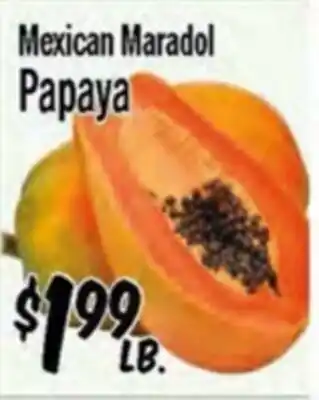 Western Beef Mexican Maradol Papaya offer