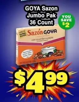 Western Beef GOYA Sazon Jumbo Pak offer