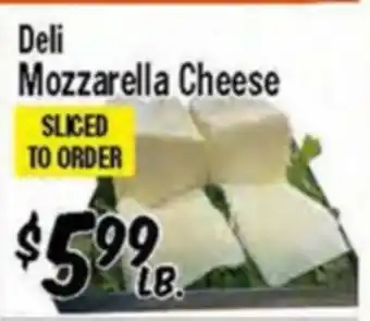 Western Beef Deli Mozzarella Cheese offer