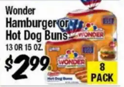 Western Beef Wonder Hamburger or Hot Dog Buns offer