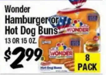 Western Beef Wonder Hamburger or Hot Dog Buns offer