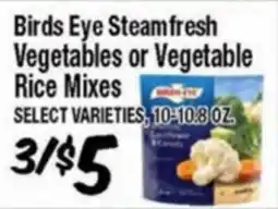 Western Beef Birds Eye Steamfresh Vegetables or Vegetable Rice Mixes offer