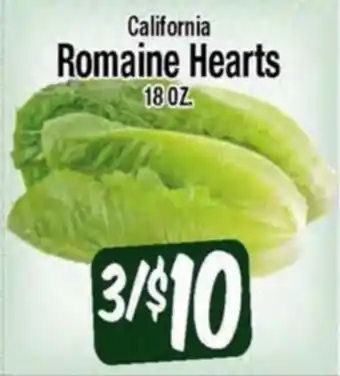 Western Beef California Romaine Hearts offer