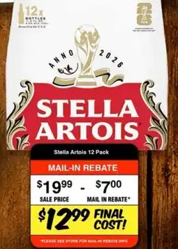 Western Beef Stella Artois offer