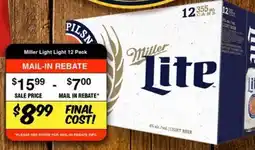 Western Beef Miller Light offer