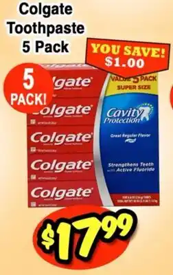 Western Beef Colgate Toothpaste offer