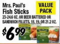 Western Beef Mrs. Paul's Fish Sticks offer