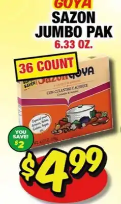 Western Beef GOYA SAZON JUMBO PAK offer