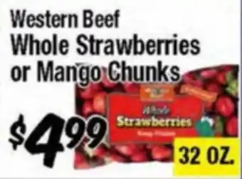 Western Beef Western Beef Whole Strawberries or Mango Chunks offer