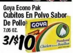 Western Beef Goya Econo Pak Cubitos En Polvo Sabor De Pollo offer