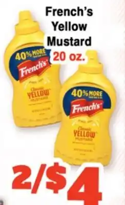 Western Beef French's Yellow Mustard offer