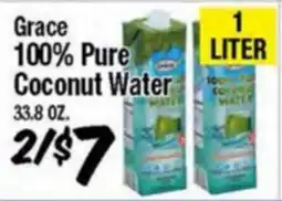 Western Beef Grace 100% Pure Coconut Water offer