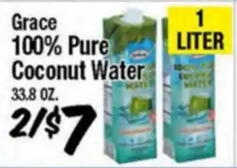Western Beef Grace 100% Pure Coconut Water offer