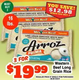 Western Beef Western Beef Long Grain Rice offer