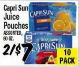 Western Beef Capri Sun Juice Pouches offer