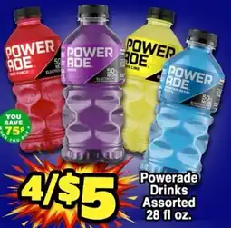 Western Beef Powerade Drinks offer