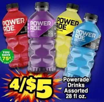 Western Beef Powerade Drinks offer