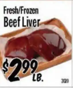 Western Beef Fresh/Frozen Beef Liver offer