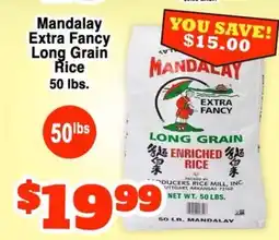 Western Beef Mandalay Extra Fancy Long Grain Rice offer
