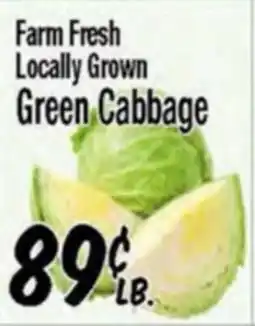 Western Beef Farm Fresh Locally Grown Green Cabbage offer