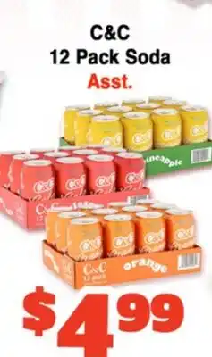 Western Beef C&C 12 Pack Soda Asst offer