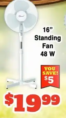 Western Beef 16 Standing Fan 48 W offer