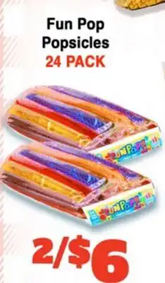Western Beef Fun Pop Popsicles offer