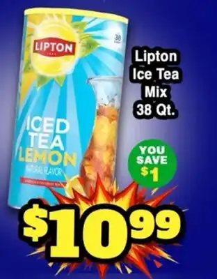 Western Beef Lipton Ice Tea Mix offer