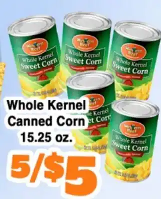Western Beef Whole Kernel Canned Corn offer