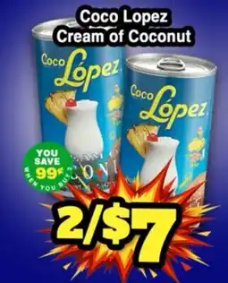 Western Beef Coco Lopez Cream of Coconut offer