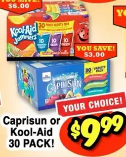 Western Beef Caprisun or Kool-Aid offer