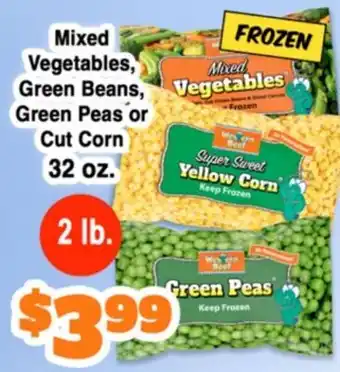 Western Beef Mixed Vegetables, Green Beans, Green Peas or Cut Corn offer