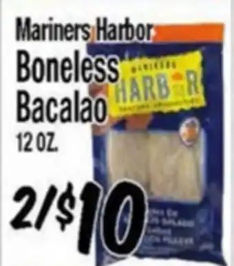 Western Beef Mariners Harbor Boneless Bacalao offer
