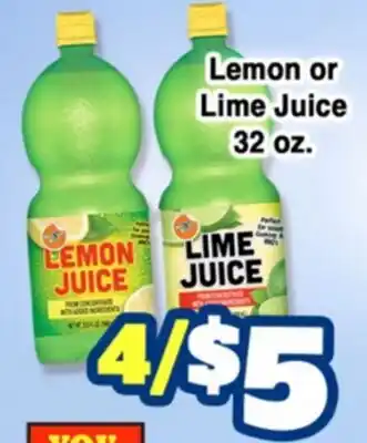 Western Beef Lemon or Lime Juice offer