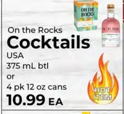 Sunset Foods On the Rocks Cocktails offer